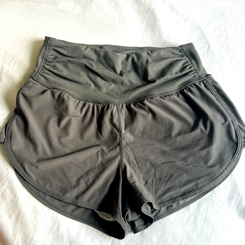 Born primitive running shorts used in kick boxing once but needed bigger size